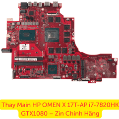 Thay Main HP OMEN X 17T-AP i7-7820HK GTX1080 – Zin Chính Hãng