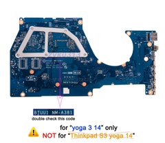 Main Lenovo YOGA 3 14 1470 NM-A381