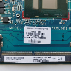Main HP Pavilion 14-ce CPU i3 8130U DA0G7AMB6D1