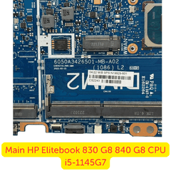 Thay Main HP EliteBook 830/840 G8 i5-1145G7 Chính Hãng