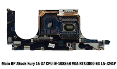 Main HP ZBook Fury 15 G7 CPU i9-10885H VGA RTX3000 6G LA-J241P