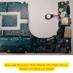 Main Dell Precision 5540 M5540 XPS 7590 CPU i5-9300H GTX1650 LA-H331P