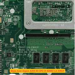 Main Acer Aspire A315-53 CPU i5-8250U LA-E891P