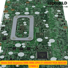Main Dell Inspiron 5491 5591 CPU i7-10510U VGA MX230 17859-1