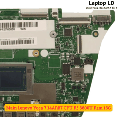 Main Lenovo Yoga 7 14ARB7 CPU R5 6600U Ram 16G