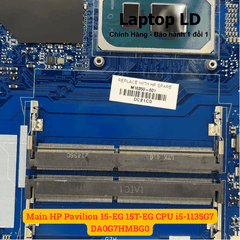 Main HP Pavilion 15-EG 15T-EG CPU i5-1135G7 DA0G7HMBG0