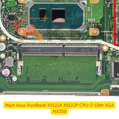 Main Asus VivoBook X512JA X512JP CPU i7-10th VGA MX330
