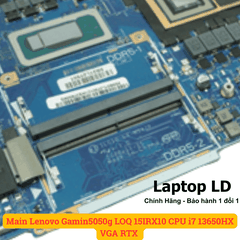 Main Lenovo Gaming LOQ 15IRX10 CPU i7 13650HX VGA RTX 5050