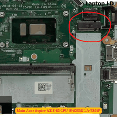 Main Acer Aspire A315-53 CPU i5-8250U LA-E891P