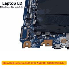 Main Dell Inspiron 5515 CPU AMD R3-5300U 203076-1