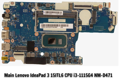 Main Lenovo IdeaPad 3 15ITL6 CPU i3-1115G4 NM-D471