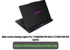 Main Lenovo Gaming Legion Pro 7 16IAX10H CPU Ultra 9 275HX VGA RTX 5070Ti