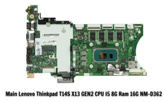 Main Lenovo Thinkpad T14S X13 GEN2 CPU I5 8G Ram 16G NM-D362