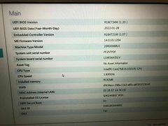 Main Lenovo ThinkPad E15 CPU i5-10210U NM-C421