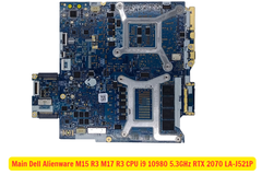 Main Dell Alienware M15 R3 M17 R3 CPU i9 10980 5.3GHz RTX 2070 LA-J521P