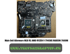 Main Dell Alienware M18 R1 AMD RYZEN 9 7945HX RADEON 7600M