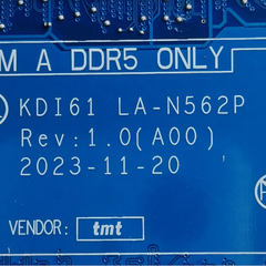 Main Dell Inspiron 16 5640 Core 5 120U LA-N562P
