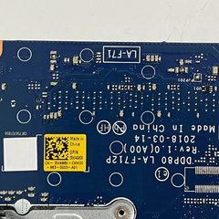 Main Dell Latitude 5591 CPU I7-8850H LA-F712P