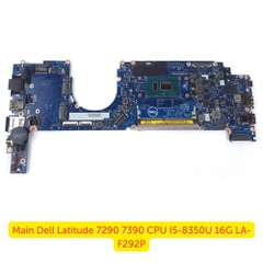 Main Dell Latitude 7290 7390 CPU I5-8350U 16G LA-F292P