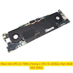 Main Dell XPS 13 7390 2 trong 1 CPU i5-1035G1 Ram 8GB SSD 256G