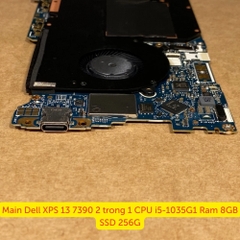 Main Dell XPS 13 7390 2 trong 1 CPU i5-1035G1 Ram 8GB SSD 256G