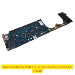 Main Dell XPS 13 7390 CPU i5-10210u 1.6GHz 8GB LA-H931P