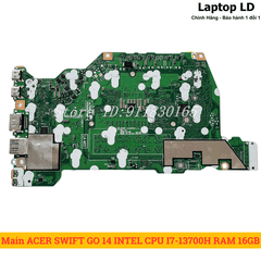 Main ACER SWIFT GO 14 INTEL CPU I7-13700H RAM 16GB