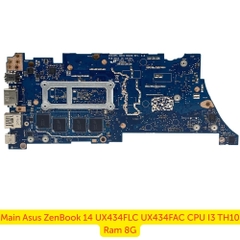 Main Asus ZenBook 14 UX434FLC UX434FAC CPU I3 TH10 Ram 8G