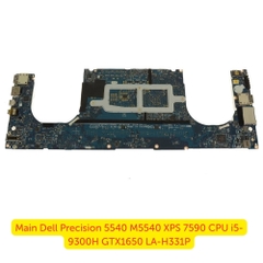 Main Dell Precision 5540 M5540 XPS 7590 CPU i5-9300H GTX1650 LA-H331P