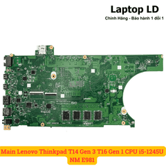 Main Lenovo Thinkpad T14 Gen 3 T16 Gen 1 CPU i5-1245U NM E981