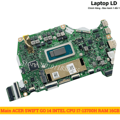 Main ACER SWIFT GO 14 INTEL CPU I7-13700H RAM 16GB