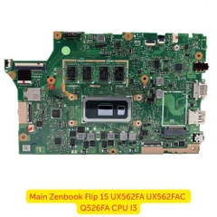 Main Zenbook Flip 15 UX562FA UX562FAC Q526FA CPU I3