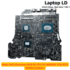 Main Dell Alienware M18 R2 CPU I9-14900HX VGA RTX R5W53 213260-1