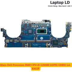 Main Dell Precision 5560 CPU i5-11500H GDP51 GDB51 LA-K411P