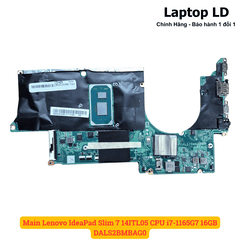 Main Lenovo IdeaPad Slim 7 14ITL05 CPU i7-1165G7 16GB DALS2BMBAG0