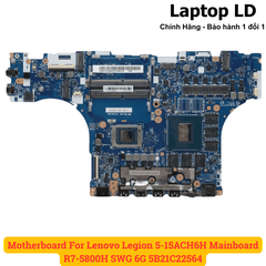 Main Lenovo Legion 5 Pro-16ACH6H CPU AMD R7 5800H RTX 3070 8G