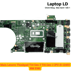 Main Lenovo Thinkpad T14 Gen 3 T16 Gen 1 CPU i5-1245U NM E981