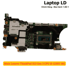 Main Lenovo ThinkPad X13 Gen 3 CPU i5-1235U 16G