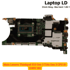 Main Lenovo Thinkpad X13 Gen 3 T14s Gen 3 CPU i5-1245U 16G