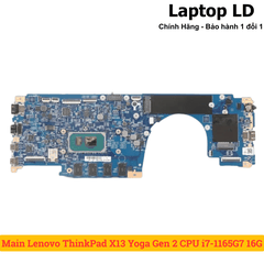 Main Lenovo ThinkPad X13 Yoga Gen 2 CPU i7-1165G7 16G