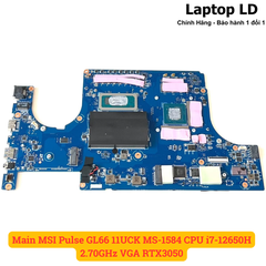 Main MSI Pulse GL66 11UCK MS-1584 CPU i7-12650H 2.70GHz VGA RTX3050