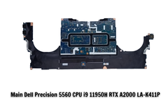 Main Dell Precision 5560 CPU i9 11950H RTX A2000 LA-K411P