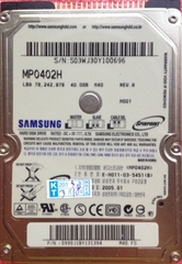 Thay ổ cứng HDD laptop Samsung 40GB 5400RPM