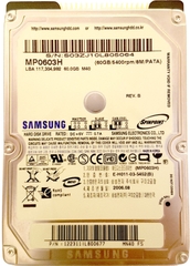 Thay ổ cứng HDD laptop SAMSUNG 60 GB 5400 RPM