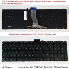Thay bàn phím HP PAVILION GAMING 15-AK 15T-AK