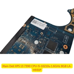 Main Dell XPS 13 7390 CPU i5-10210u 1.6GHz 8GB LA-H931P