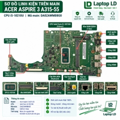 Main Acer Aspire 3 A315-55 | CPU I5-10210U | DA0ZAWMB8G0