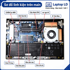 Main Asus Vivobook 14X OLED K3405VC | CPU i5 13500H