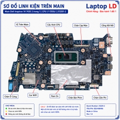 Main Dell Inspiron 14 7430 2 trong 1 | CPU i7-1355U | 213201-2
