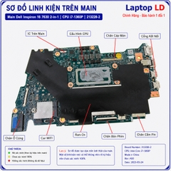 Main Dell Inspiron 16 7630 2-in-1 | CPU i7-1360P | 213228-2